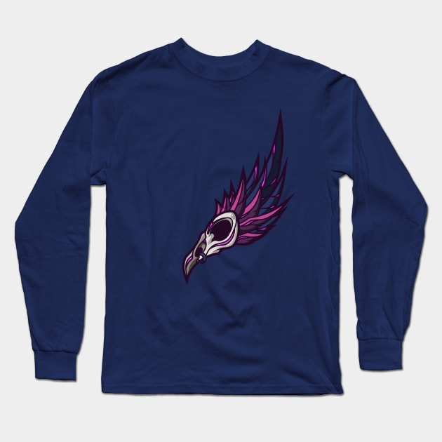 pluma Xayah kinsugi Long Sleeve T-Shirt by FamiFriki_V